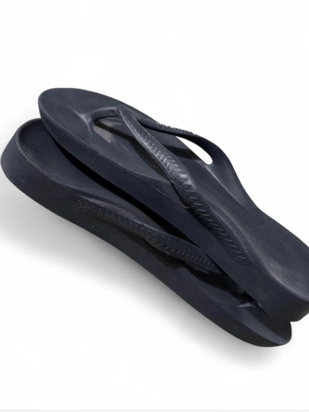 Archies Arch Support Navy Blue Comfortable Flip Flops Men's US 7 Women's US 8. - Picture 3 of 6